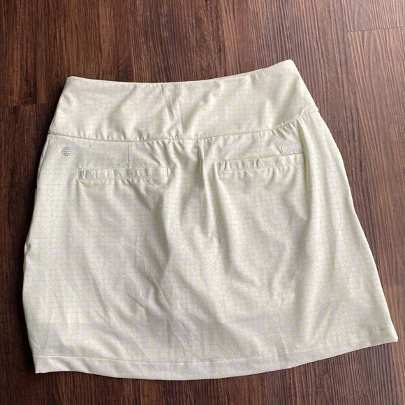 Adidas Yellow and Green Athletic Skirt Size XS - Picture 5 of 8